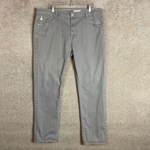 Ag Adriano Goldschmied Other - AG Adriano Goldschmied Everett Jeans Mens 40 x 32 Gray Slim Straight Cloud Soft